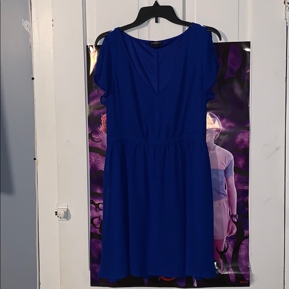 Express Dresses & Skirts - Express Blue Dress Express Dresses & Skirts - Express Blue Dress